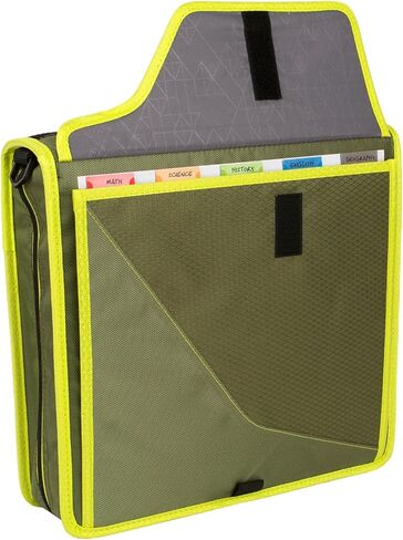 Five Star Zipper Binder, 3 Inch 3-Ring Binder for School, 5-Tab Expanding File, 850 Sheet Capacity, Removable Padded Case, Navy/Pink (292960D) in Saudi Arabia