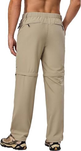 Little Donkey Andy Men's Zip Off Convertible Quick Dry Cargo Pants Stretch Lightweight Hiking Travel Camping in Saudi Arabia