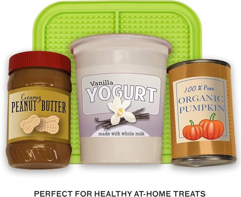 بساط لعق الحيوانات الأليفة من هايبر بت للكلاب والقطط - بساط علاج تفاعلي للكلاب من آي كيو يساعد على تقليل قلق الحيوانات الأليفة ومللها in Kuwait