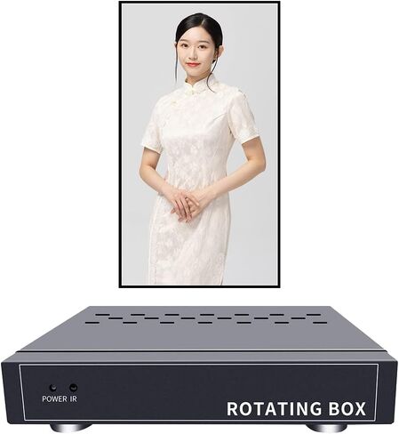 صندوق دوار للفيديو من ISEEVY مع مدخلات HDMI DP يدعم تدوير الصورة 90 أو 270 درجة لعرض صورة الشاشة العمودية in Kuwait