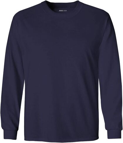 Joe's USA Youth Long Sleeve Core Cotton Tee - Youth XS-XL in Saudi Arabia