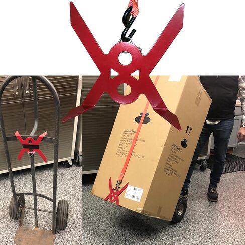 Keyfit Tools Kicker Jack Hand Truck ذات العجلتين Dolly بدون دعامة طرفية لتأمين الواجهة الأمامية للصناديق كبيرة الحجم التي تنطلق من عربة اليد ذات العجلتين Dolly المتوافقة مع جميع العلامات التجارية Curbs لا مشكلة in Kuwait