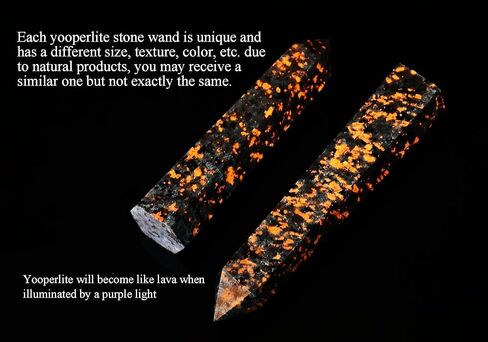 عصا كوارتز بعمود سداسي كريستالي من ناروتال يوبيرلايت، 0.6-1.2 رطل in Kuwait