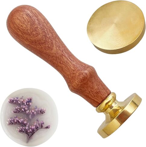 1 قطعة ختم الشمع الفارغ ختم رئيس الرجعية النحاس ختم الشمع ختم رئيس دون النقش لظرف دعوة الزفاف تصميم الحرف اليدوية لتقوم بها بنفسك هدية ديكور تغليف النبيذ (زهر البرقوق) in Kuwait