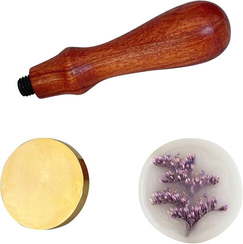 1 قطعة ختم الشمع الفارغ ختم رئيس الرجعية النحاس ختم الشمع ختم رئيس دون النقش لظرف دعوة الزفاف تصميم الحرف اليدوية لتقوم بها بنفسك هدية ديكور تغليف النبيذ (زهر البرقوق) in Kuwait