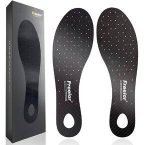 نعال داخلية من ألياف الكربون تجعلك تقفز أعلى وتجري بشكل أسرع لكرة السلة والجري والكرة الطائرة (النساء 9.5-10، الرجال 8.5-9) in Kuwait