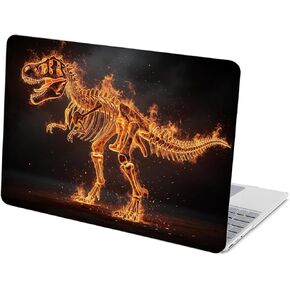 متوافق مع Surface Laptop 5/4/3 مقاس 13.5 بوصة، حافظة صلبة مع غطاء لوحة مفاتيح وواقي شاشة (النماذج: 1951&1868، إصدار 2022 2021 2019) - Tiger Skeleton MC22145 in Saudi Arabia