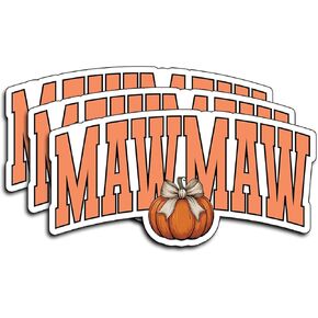 (3 قطع) ملصق ماماو يقطين الهالوين ملصقات فينيل للهالوين ملصقات مقاومة للماء للكمبيوتر المحمول والسيارة والهاتف زجاجة مياه بهلوان هدايا حفلات الخريف أكتوبر زي تزيين خدعة علاج شبكة العنكبوت الخريف 3x1.5 in Kuwait