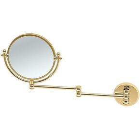 Gatco 1439SN Accordian Arm Wall Mount Mirror, Satin Nickel, 7.50" in Kuwait