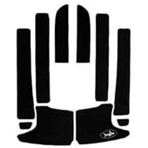 حصائر الجر BlackTip Jetsports متوافقة مع Kawasaki 97-99 1100 STX/01-02 900 STS/99-00 900 STX أسود in Kuwait