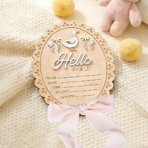 علامة إعلان الطفل، لافتة مرحبا بالعالم لحديثي الولادة، لافتة إعلان ولادة الطفل حديث الولادة، دعائم تصوير خشبية لحديثي الولادة، حمام الطفل، حضانة المستشفى in Kuwait