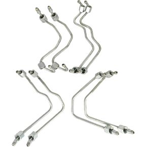 8X Fuel Injector Line Kit 12670468 Compatible with Chevrolet Express 2010-2016, Silverado Compatible with Duramax 6.6L Diesel LML LGH 2011-2016 12670469 12670460 12670471 98063063 8 Cyl Engine in Kuwait