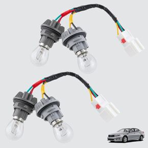 2Pcs 92451-4C500 Rear Tail Light Bulb Socket and Wire Harness Compatible with Kia Optima 2014 2015 924514C500 in Kuwait