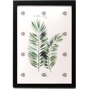 إطار صورة A4 للحائط|إطار صورة لعرض الصور على الحائط، أو جدار المعرض أو ترتيبات جدار الصور | إطار A4 قياسي متوفر باللون الأسود والأبيض والألوان الخشبية (الخشب الطبيعي، 8 × 12) in Kuwait