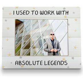 I Used to Work with Absolute Legends Picture Frame 8x10, Retirement Picture Frame, Coworker Gifts Photo Frame, Desk Pictures Frames for Office, Farewell Gifts for Coworkers Photo Frames 5X7 in Kuwait