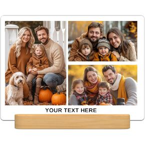 Custom Metal Photo Prints, Customized Picture Frame with Your Photo, Personalized Photo Gifts for Family and Lovers in Saudi Arabia