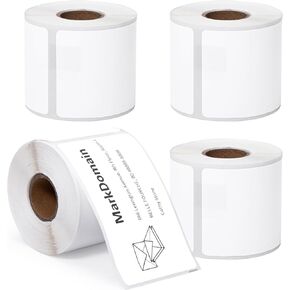12 Rolls 30256 Standard Large Shipping Label Maker Refills 2-5/16" x 4" Compatible with Dymo Label Writer 400 450 Duo Twin Turbo 4XL LW Printer (59 mm x 102 mm, 300/Roll) in Kuwait