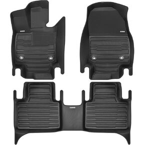 TuxMat - for Lexus RX 2023-2026 Models - Custom Car Mats - Maximum Coverage, All Weather, Laser Measured - This Full Set Includes 1st and 2nd Rows in Kuwait