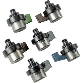 6PCS 4EAT Transmission Solenoids Kit Compatible For Subaru Forester 2.5 Outback 31939-AA191 31939AA150 31939AA190 in Saudi Arabia