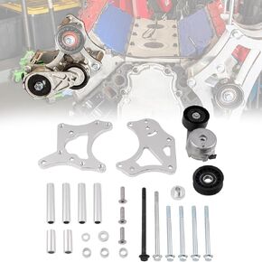 551780-3 Billet Alternator Bracket Compatible with S10 LS Swap LS1 LS3 LSX LQ4 LQ9 4.8L 5.3L 6.0L, for 2001-2007 Chevrolet Silverado HD, Sierra, 1999-2013 GMC Yukon in Kuwait