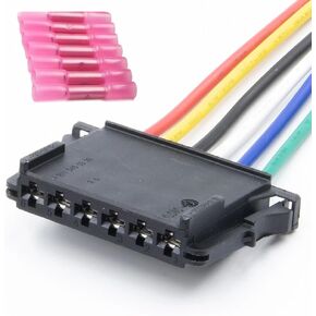 6 Wires Tail Lights Taillight Connector Wiring Harness Pigtail Plug for Mercedes Sprinter Freightliner Sprinter Dodge Sprinter 1500 2500 3500 4500 2007-2025 OE# A906820016 in Kuwait