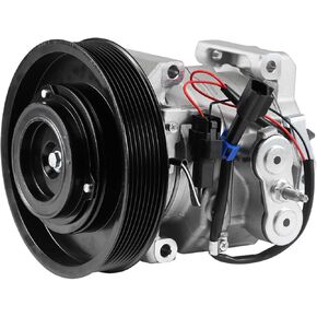Heavy Duty A/C Compressor for Freightliner Cascadia DD13 DD15 (2008–2024), 10S15C, PV8, 157mm Clutch, 12V, 2-Pin, Gauge Line 61.55mm in Saudi Arabia