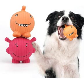 Dog Balls for Aggressive Chewers, Tennis Balls Dog Toys, Bouncy Indestructible Teething Chew Dog Ball for Small Medium and Large Dogs, Floating Dog Toys for Water Fetch - 4 Balls in Saudi Arabia