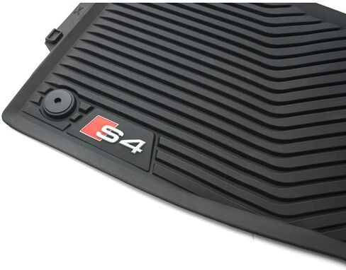 Audi S4 (B9 8W) Front All-Weather Rubber Floor Mats, 2 Pcs, Black, 8W1061221A041 in Kuwait