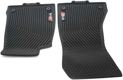 Audi S4 (B9 8W) Front All-Weather Rubber Floor Mats, 2 Pcs, Black, 8W1061221A041 in Kuwait