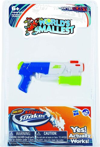 Worlds Smallest Nerf Blasters Series 2, Comes with 1 Blaster, 12 Darts. 3, Each Sold Seperately, Style Selected at Random. Ages 8+ in Kuwait