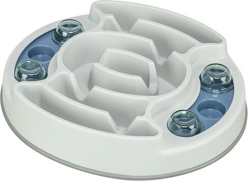 TRIXIE Slide & Feed Strategy Game, Beginner Dog Puzzle Toy, Level 1 Activity, Treat Puzzle, Enrichment, Slow Feeder in Kuwait