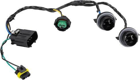 Headlight Wiring Harness, Head Light Wire Harness Compatible with 2008 2009 2010 2011 2012 2013 2014 Chevrolet Silverado 1500 2500HD 3500HD 645-745 645745 15841609 25962806 in Kuwait