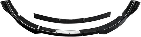 CHIESMA for Charger Front Lip Fit for Dodge Charger SRT Hellcat Scat Widebody 2020-2023,Front Splitter Bumper 4pcs ABS Painted Carbon Fiber Chin Extension Accessories in Kuwait