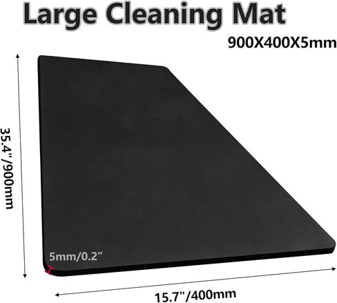 36X16 Inch Large Cleaning Mat, Workbench Pad Protector for Office and Home in Kuwait