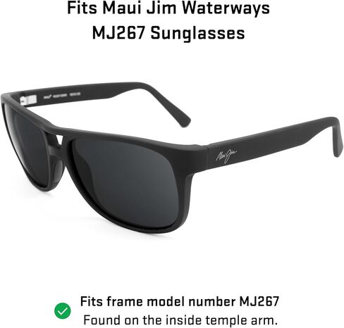 Revant Replacement Lenses for Maui Jim Waterways MJ267 in Saudi Arabia