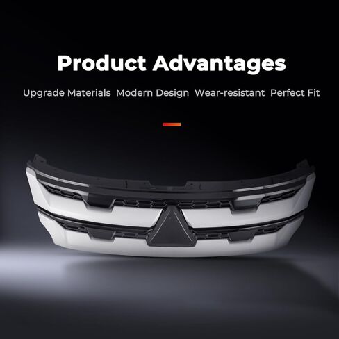 Front Bumpe Grille Grill Compatible with 2020-2024 Mitsubishi Outlander Sport RVR, Replacement for MI1200299 in Kuwait