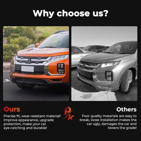 Front Bumpe Grille Grill Compatible with 2020-2024 Mitsubishi Outlander Sport RVR, Replacement for MI1200299 in Kuwait