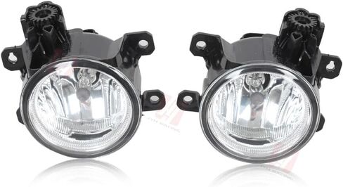 JX RACING Front Bumper Upper/Lower Grille with Foglamp Compatible with 2017 2018 2019 Honda Civic Sport/Touring 4DR Front Grill Trim Halogen FogLight W/Bezel Kit ABS 71107TGGA50 HO1200231 71121TBAA01 in Kuwait