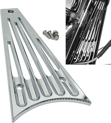 Motorcycle Chrome CNC Frame Grill Cover Fits For Harley Touring Road King FLHR Road Glide FLTRX Street Glide FLHX Electra Glide FLHT 2014 2015 2016 in Kuwait