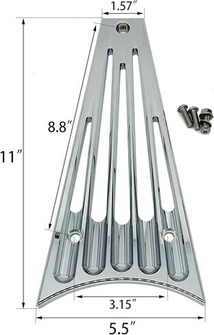 Motorcycle Chrome CNC Frame Grill Cover Fits For Harley Touring Road King FLHR Road Glide FLTRX Street Glide FLHX Electra Glide FLHT 2014 2015 2016 in Kuwait