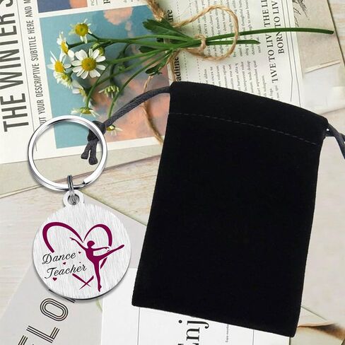 Dance Teacher Gift – It Takes a Big Heart to Teach Little Feet keychain Ballet Appreciation Gift for Instructors Coaches in Kuwait