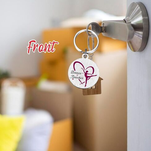 Dance Teacher Gift – It Takes a Big Heart to Teach Little Feet keychain Ballet Appreciation Gift for Instructors Coaches in Kuwait