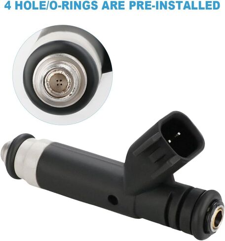 JDMON Fuel Injectors Compatible with Ford F-150 2005-2008 V6 4.2L Replacement for FJ869 800-1905N 8001905N CM-5105 CM5105 5L3Z9F593AA 5C3Z9F593AA in Saudi Arabia