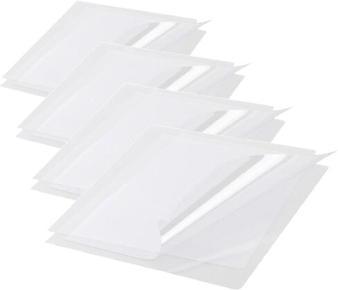 Mead Presentation/Report Covers, Round Corners, Clear View, 125 Pack (4000126) in Saudi Arabia