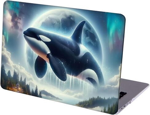 متوافق مع جهاز MacBook Pro مقاس 16 بوصة، حافظة صلبة مع غطاء لوحة مفاتيح وواقي شاشة (A2485، M1 / ​​A2780 M2 / A2991 M3 / A3403 A3186 M4، إصدار 2021-2025) - Orca MC23310 in Kuwait