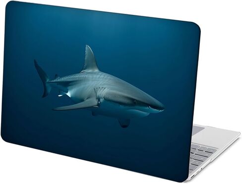 Compatible with Surface Laptop 5/4/3 13.5 inch, Hard Shell Case with Keyboard Cover and Screen Protector (Models:1951&1868, 2022 2021 2019 Release) - Shark Attack MC23322 in Saudi Arabia