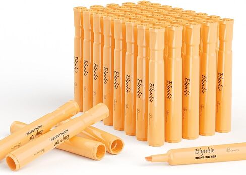 Highlighters Bulk 40 Pack of Purple Tank Style Chisel Tip Highlighters Set for Kid and Adult Coloring Highlighting for Classroom Office School Supplies and Shop Short Style. in Saudi Arabia