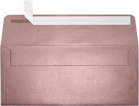LUXPaper #10 Business Envelopes | Peel & Press | 4 1/8" x 9 1/2" | White Linen | 80lb. Text | 50 Qty in Saudi Arabia