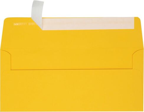 LUXPaper #10 Business Envelopes | Peel & Press | 4 1/8" x 9 1/2" | White Linen | 80lb. Text | 50 Qty in Saudi Arabia