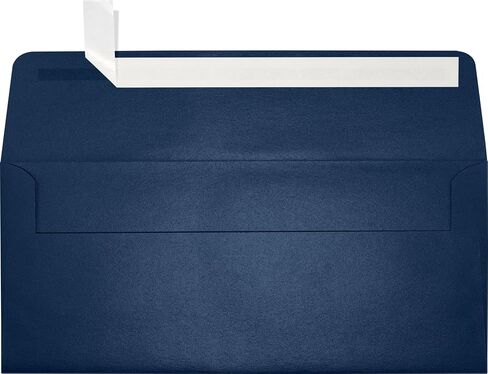 LUXPaper #10 Business Envelopes | Peel & Press | 4 1/8" x 9 1/2" | White Linen | 80lb. Text | 50 Qty in Saudi Arabia